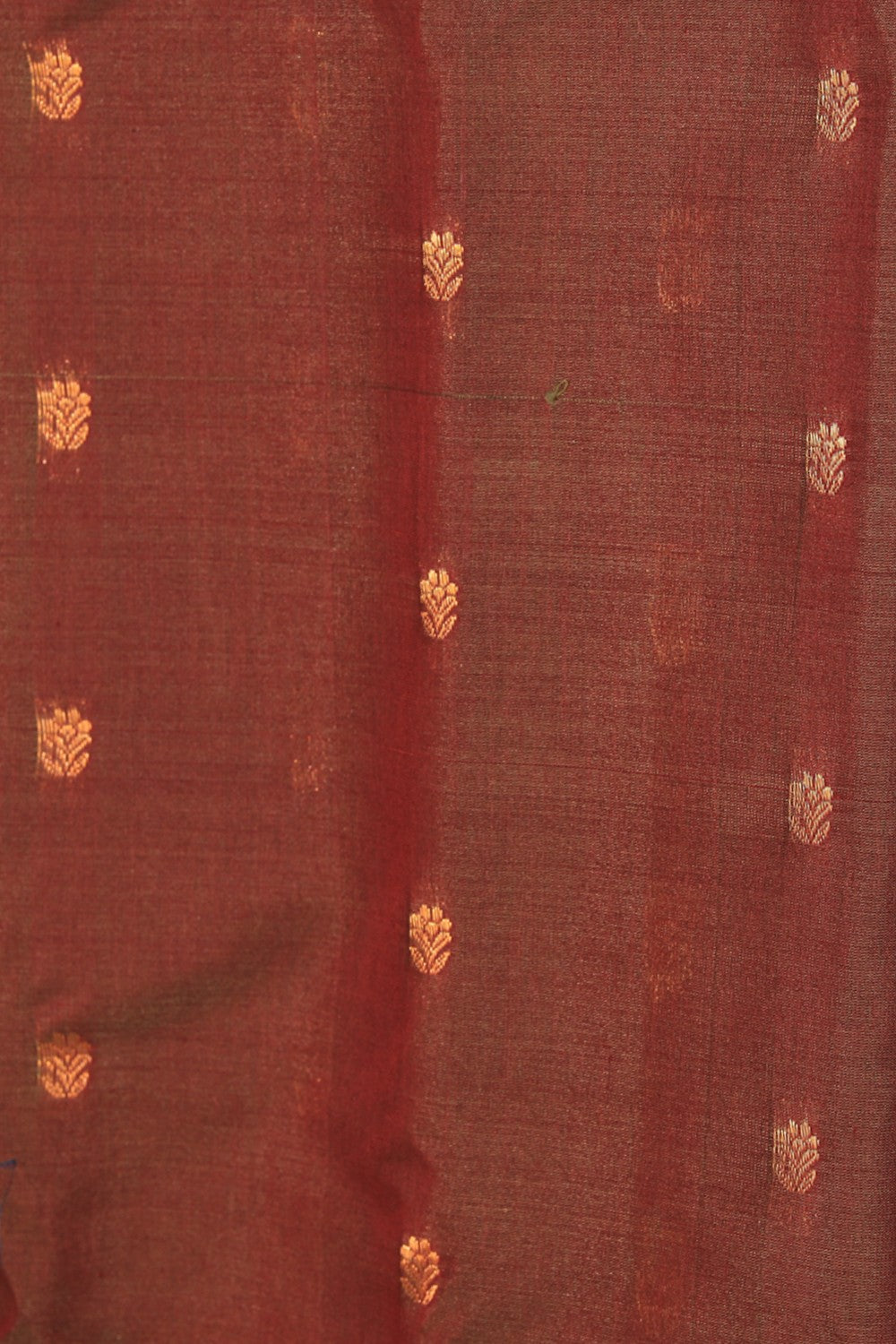 Image of Gadwal Cotton Silk Leaf Green Saree